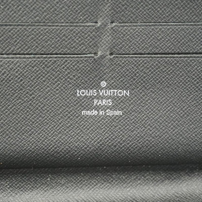 Louis Vuitton Long Wallet Damier Graphite Zippy Organizer NM N60111 Black Gray