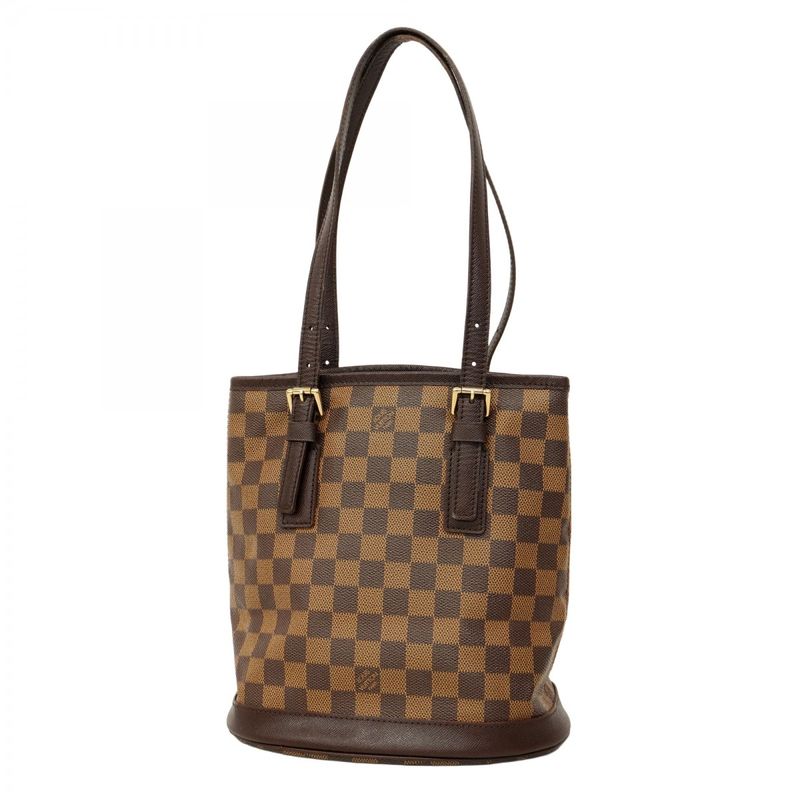 Louis Vuitton Damier Marais Tote Bag N42240 Ebene Womens