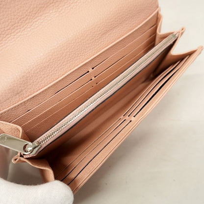 Louis Vuitton Mahina Portefeuille Sarah M60145 Magnolia Women's Long Wallet