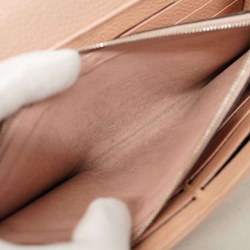 Louis Vuitton Mahina Portefeuille Sarah M60145 Magnolia Women's Long Wallet