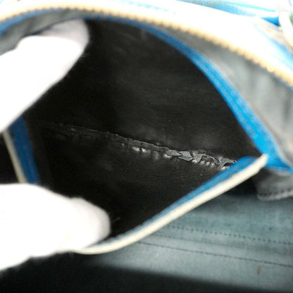 Louis Vuitton Epi Speedy 35 M42995 Handbag Toledo Blue Women's