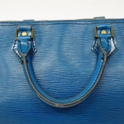 Louis Vuitton Epi Speedy 35 M42995 Handbag Toledo Blue Women's