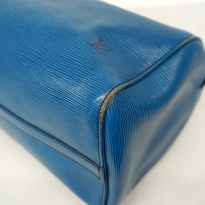 Louis Vuitton Epi Speedy 35 M42995 Handbag Toledo Blue Women's