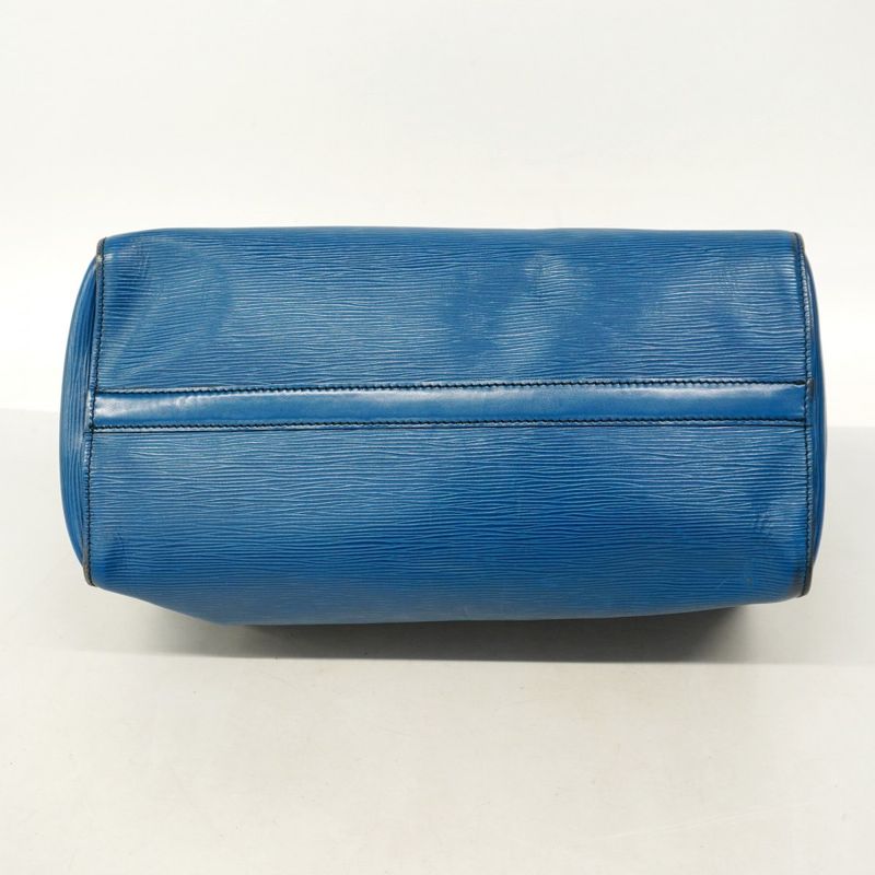 Louis Vuitton Epi Speedy 35 M42995 Handbag Toledo Blue Women's