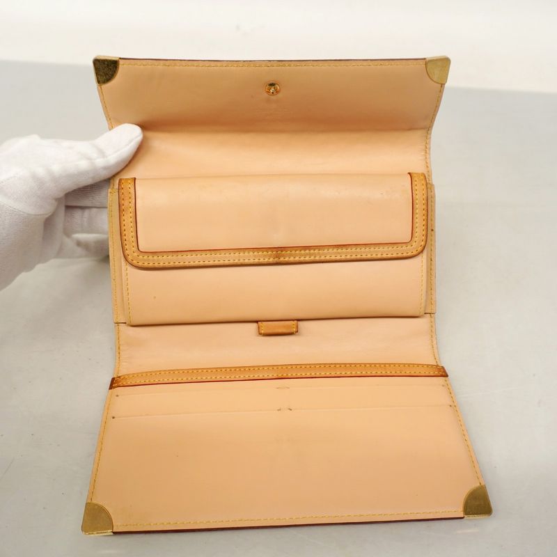Louis Vuitton Trifold Long Wallet Monogram Multicolor Porte Trésor International