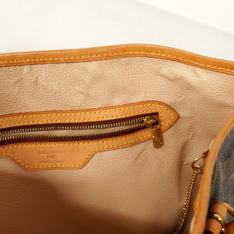 Louis Vuitton Tote Bag Monogram Bucket GM M42236 Brown Ladies
