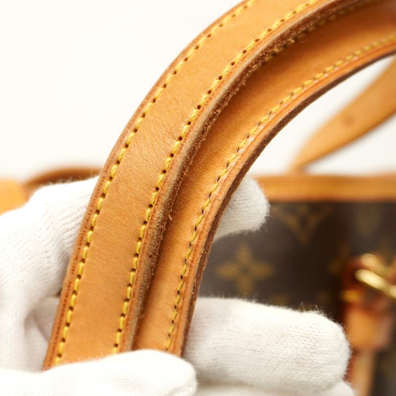 Louis Vuitton Tote Bag Monogram Bucket GM M42236 Brown Ladies