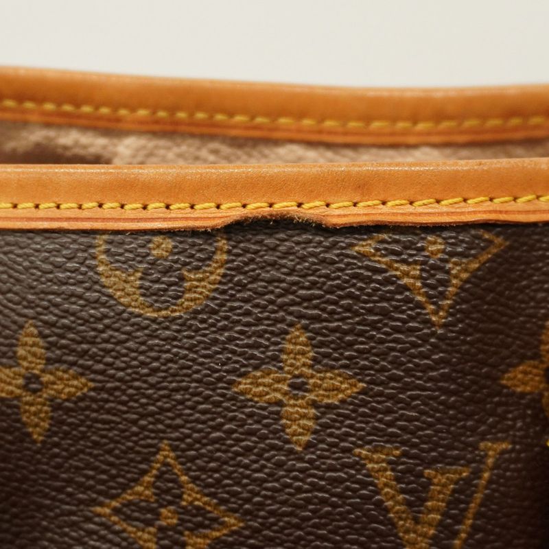 Louis Vuitton Tote Bag Monogram Bucket GM M42236 Brown Ladies