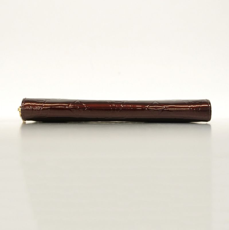 Louis Vuitton Vernis Zippy Wallet M91536 Rouge For Women