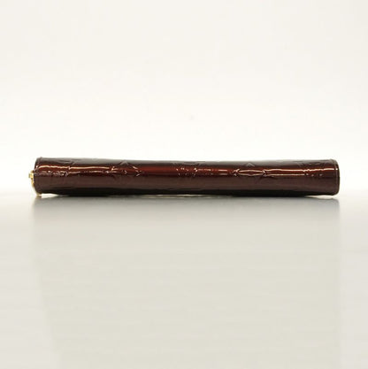 Louis Vuitton Vernis Zippy Wallet M91536 Rouge For Women