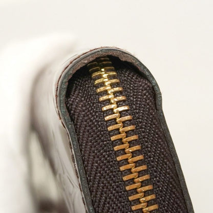 Louis Vuitton Vernis Zippy Wallet M91536 Rouge For Women