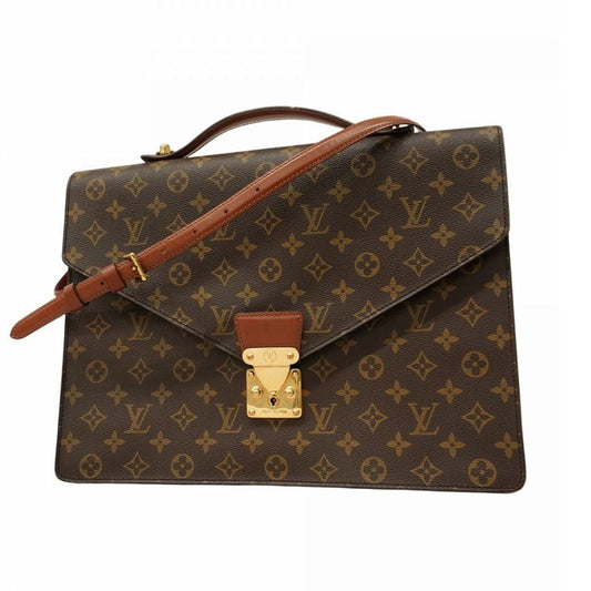 Louis Vuitton Business Bag Monogram Porte Documents Bandouliere M53338 Brown