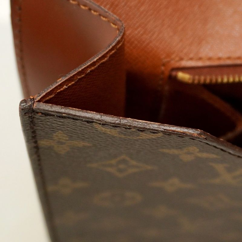 Louis Vuitton Business Bag Monogram Porte Documents Bandouliere M53338 Brown