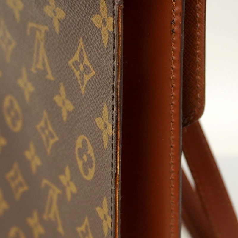 Louis Vuitton Business Bag Monogram Porte Documents Bandouliere M53338 Brown