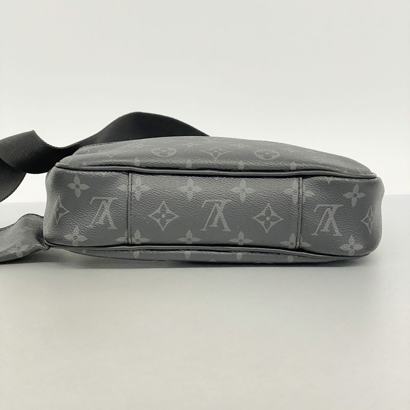 Louis Vuitton Body Bag Monogram Eclipse Bum Bag M42906 Black Men's