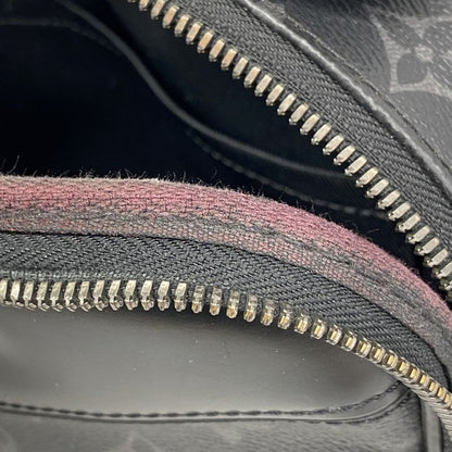 Louis Vuitton Body Bag Monogram Eclipse Bum Bag M42906 Black Men's