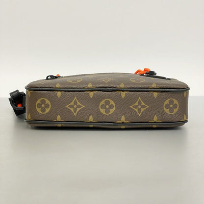 Louis Vuitton Monogram Solaray Pochette Volga M44482 Brown Men's Clutch Bag