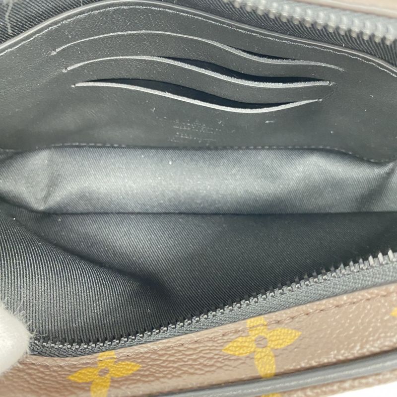 Louis Vuitton Monogram Solaray Pochette Volga M44482 Brown Men's Clutch Bag