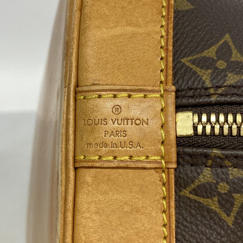 Louis Vuitton Handbag Monogram Alma M51130 Brown Ladies