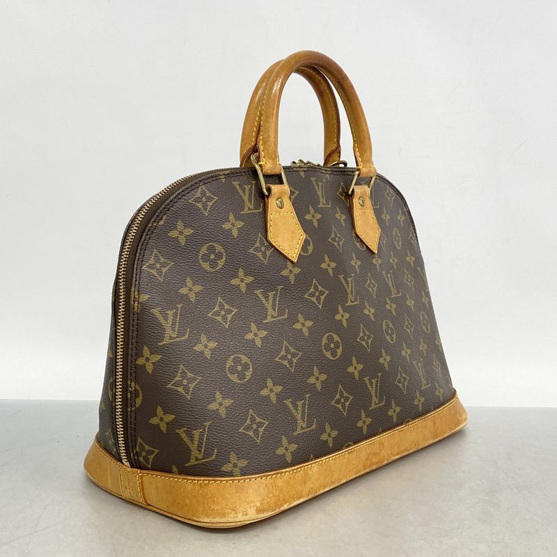 Louis Vuitton Handbag Monogram Alma M51130 Brown Ladies