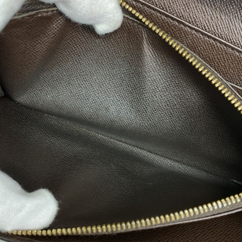 Louis Vuitton Long Wallet Damier Pochette Portmonnais Cles Di N61724 Ebène