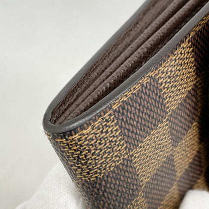 Louis Vuitton Long Wallet Damier Pochette Portmonnais Cles Di N61724 Ebène