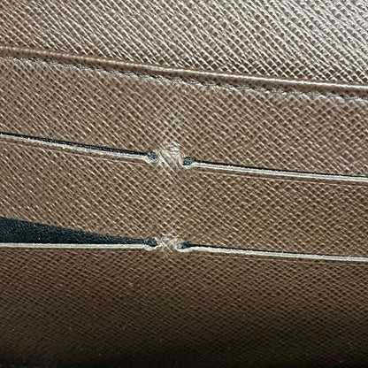 Louis Vuitton Long Wallet Damier Pochette Portmonnais Cles Di N61724 Ebène