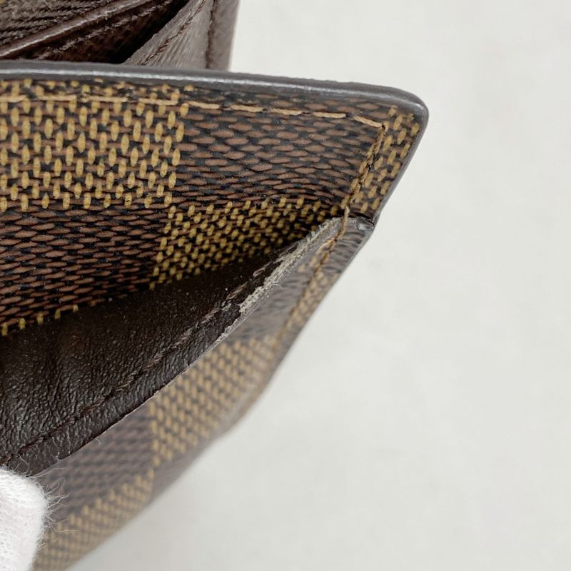 Louis Vuitton Long Wallet Damier Pochette Portmonnais Cles Di N61724 Ebène