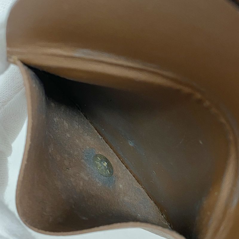 Louis Vuitton Coin Case Monogram Porte Moneguse M61970 Brown Men Women Unisex