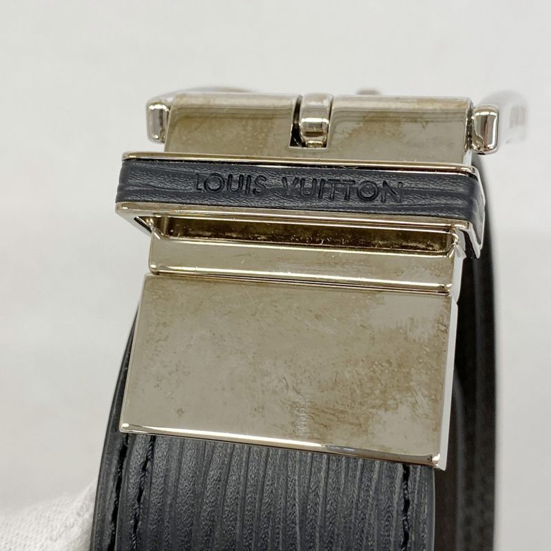 Louis Vuitton Belt Epi Santure Scuff N'd 35mm (1.38in) M0128 Noir Black Men's