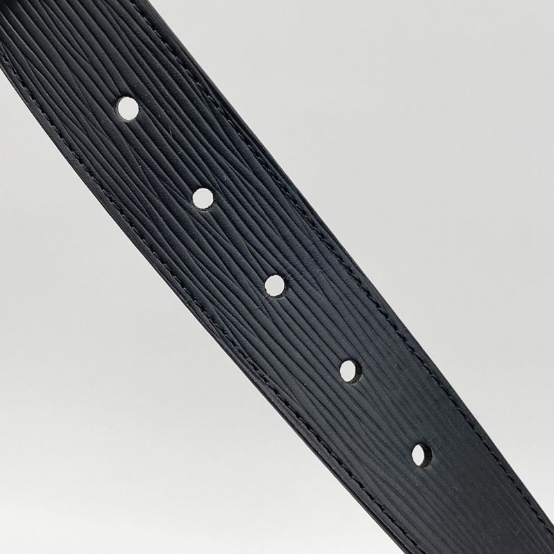 Louis Vuitton Belt Epi Santure Scuff N'd 35mm (1.38in) M0128 Noir Black Men's