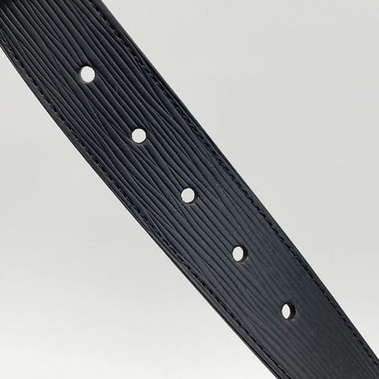 Louis Vuitton Belt Epi Santure Scuff N'd 35mm (1.38in) M0128 Noir Black Men's