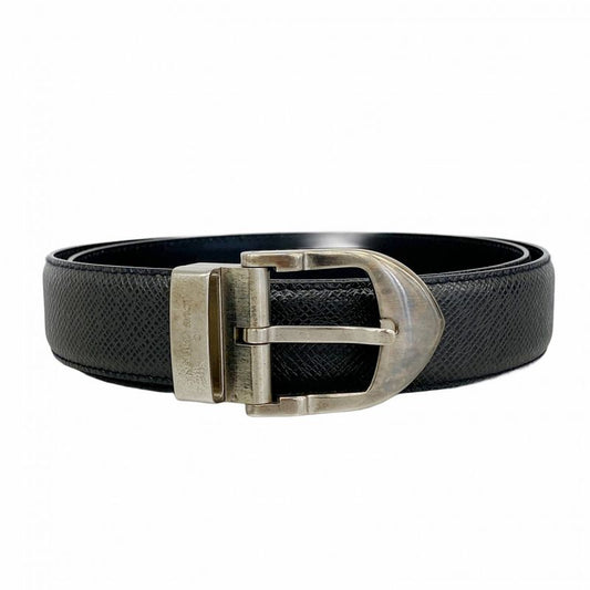 Louis Vuitton Belt Taiga Santure Classic M6843 Noir Black Men's