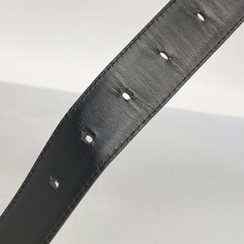 Louis Vuitton Belt Taiga Santure Classic M6843 Noir Black Men's