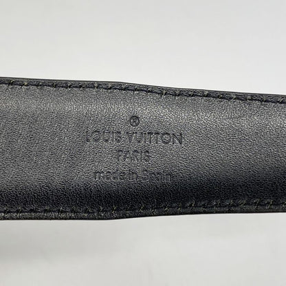 Louis Vuitton Belt Taiga Santure Classic M6843 Noir Black Men's