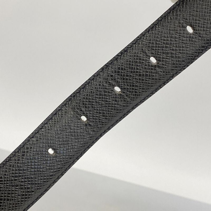 Louis Vuitton Belt Taiga Santure Classic M6843 Noir Black Men's