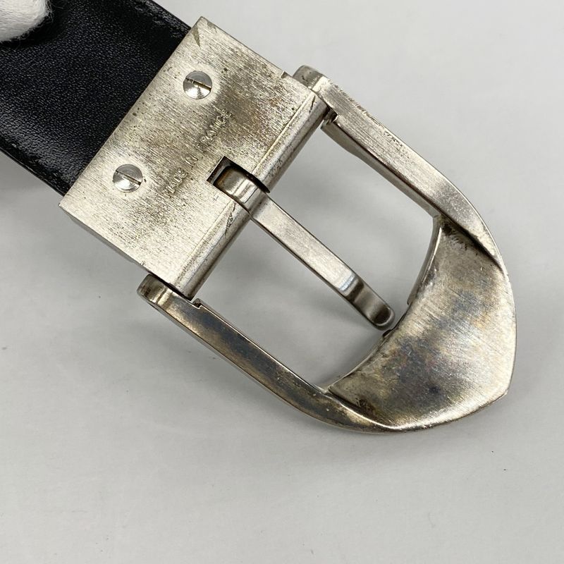 Louis Vuitton Belt Taiga Santure Classic M6843 Noir Black Men's