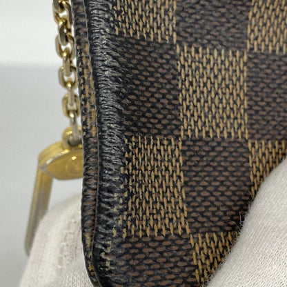 Louis Vuitton Coin Case Damier Pochette Cles N62658 Ebène Men Women Unisex