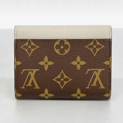 Louis Vuitton Trifold Wallet Monogram Portefeuille Victorine M82398 Gray Ladies