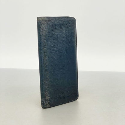 Louis Vuitton Taiga Portefeuille Blazer M32654 Long Wallet Boreal Men's