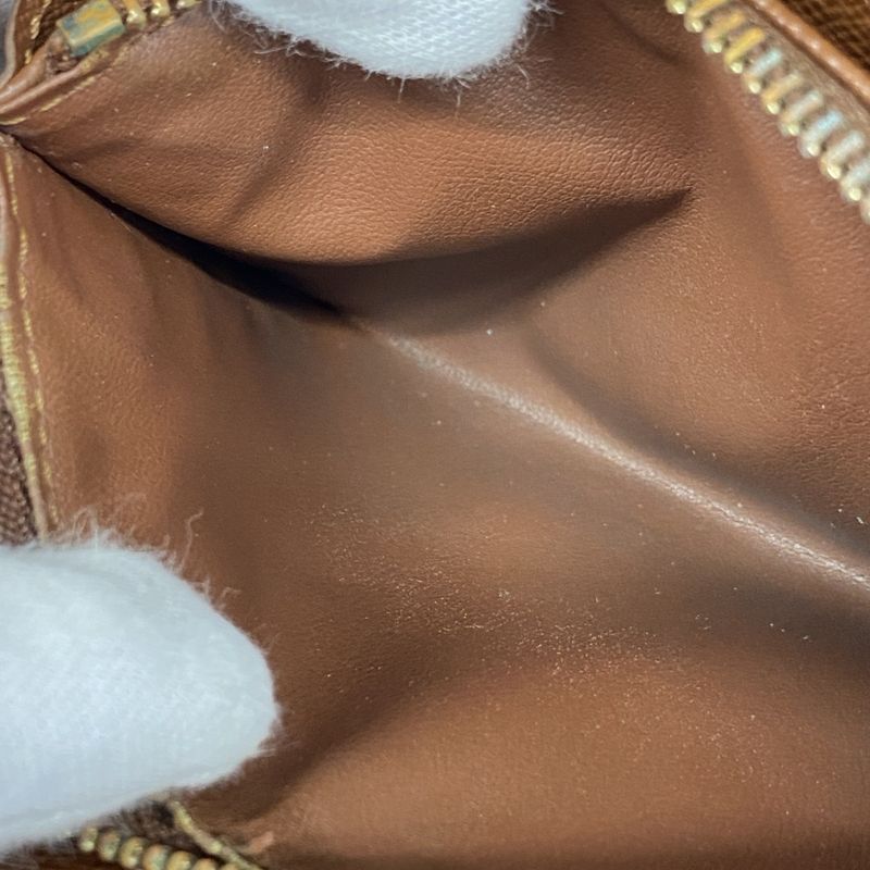 Louis Vuitton Long Wallet Monogram Porte Monnaie Zip M61727 Brown Men Women