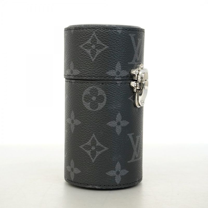 Louis Vuitton Travel Case Monogram Eclipse Fragrance Bottle Case 200ml Ls0208