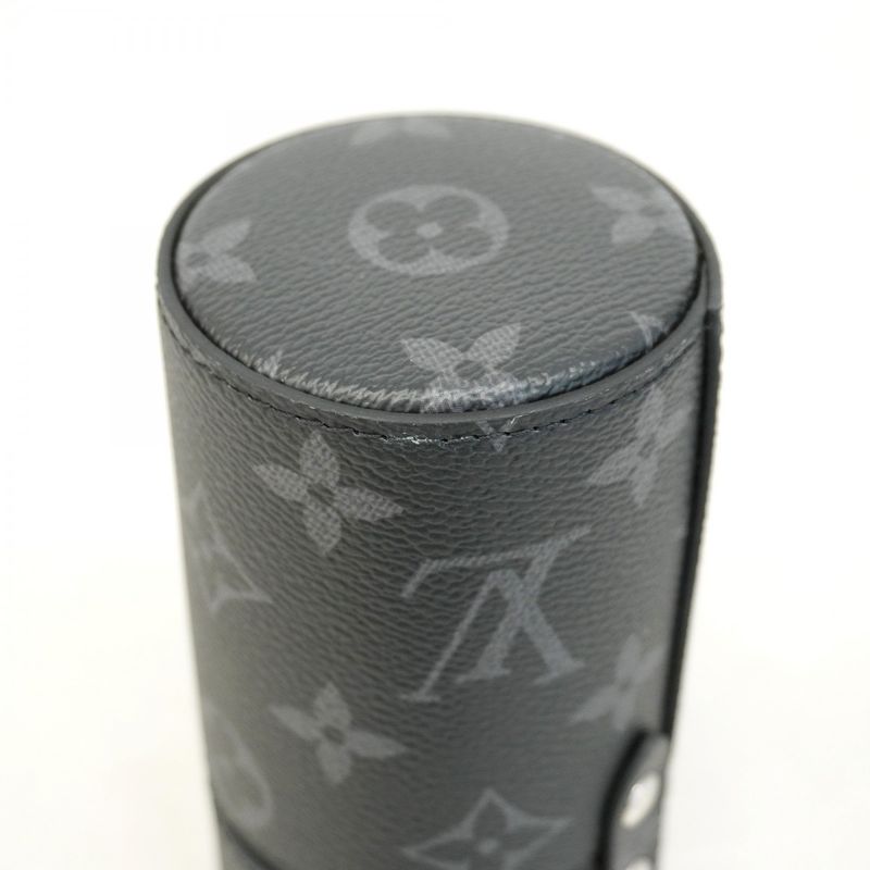 Louis Vuitton Travel Case Monogram Eclipse Fragrance Bottle Case 200ml Ls0208