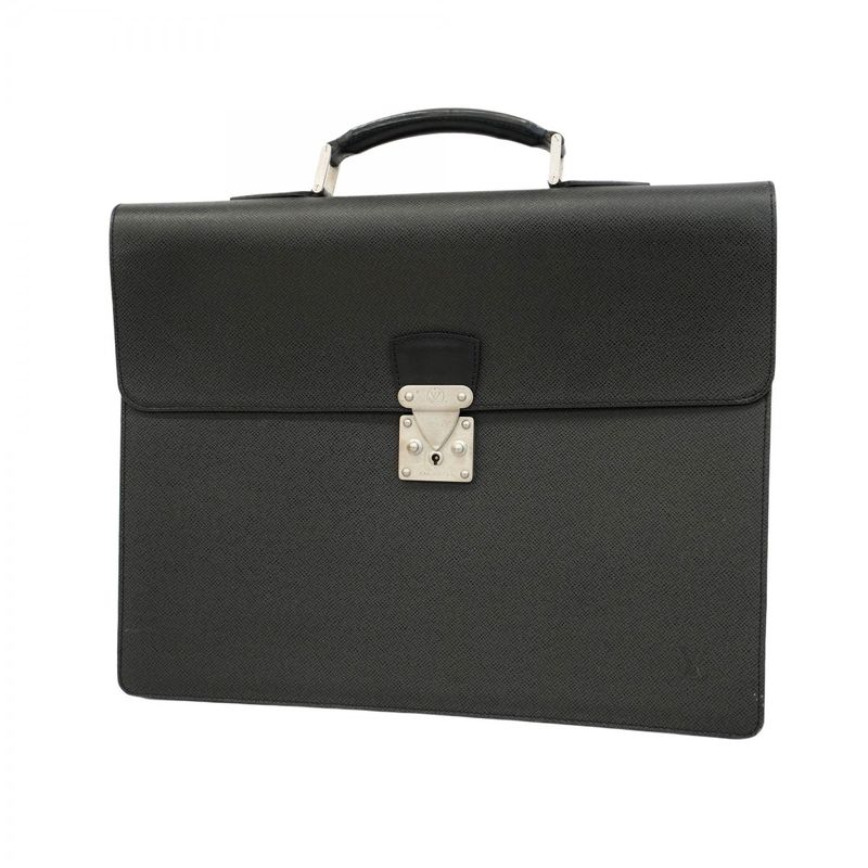 Louis Vuitton Briefcase Taiga Mosgova M30032 Ardoise Men's