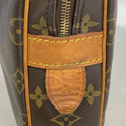 Louis Vuitton Business Bag Monogram Porte Documents Voyage M40226 Brown Men's