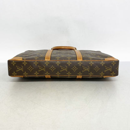 Louis Vuitton Business Bag Monogram Porte Documents Voyage M40226 Brown Men's
