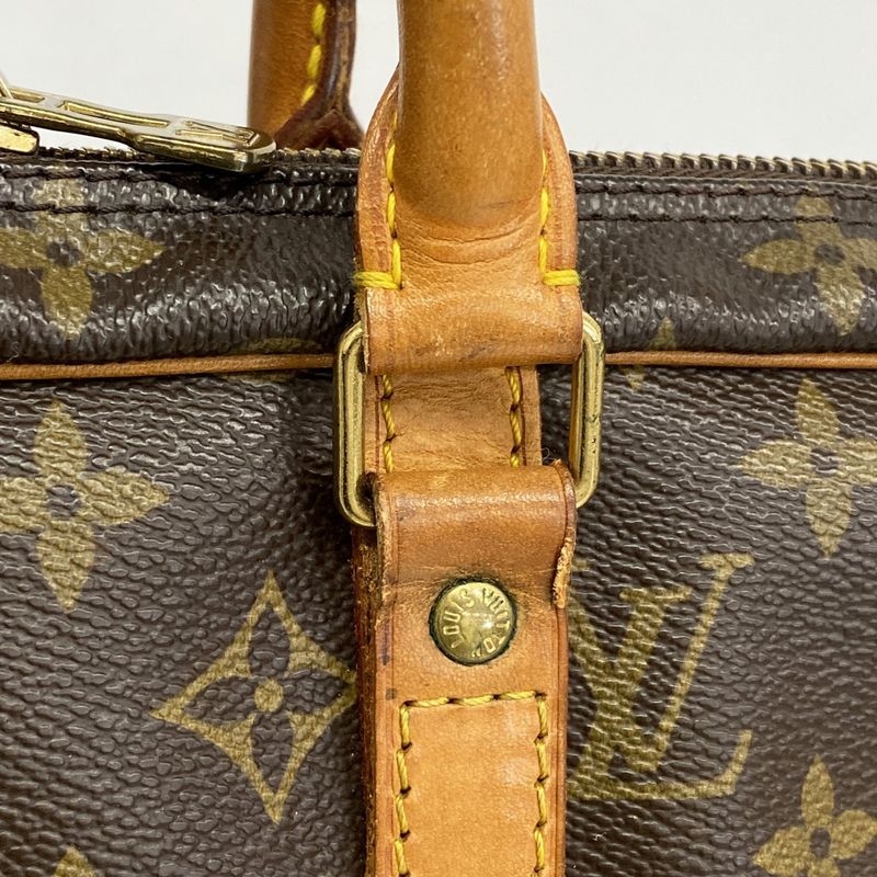 Louis Vuitton Business Bag Monogram Porte Documents Voyage M40226 Brown Men's