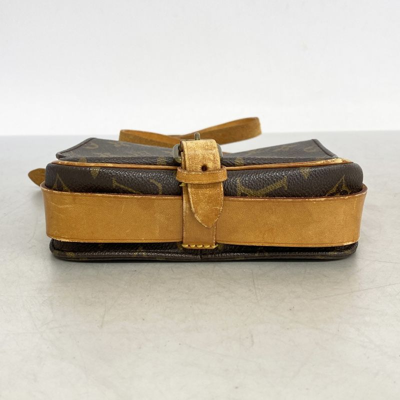 Louis Vuitton Shoulder Bag Monogram Mini Cartier M51254 Brown Ladies