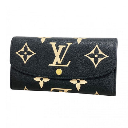 Louis Vuitton Long Wallet Monogram/empreinte Bicolor Portefeuille Emily M83138