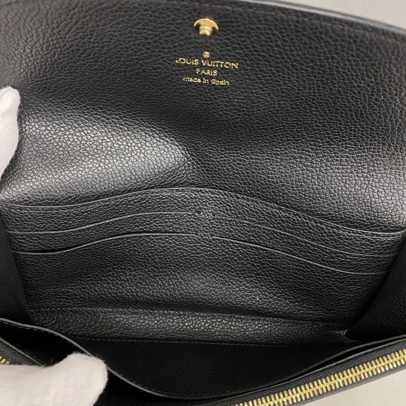 Louis Vuitton Long Wallet Monogram/empreinte Bicolor Portefeuille Emily M83138